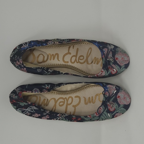 SAM EDELMAN FELICIA BALLET FLAT WOMEN'S SIZE 8.5 SHOES BOHO - Picture 1 of 16